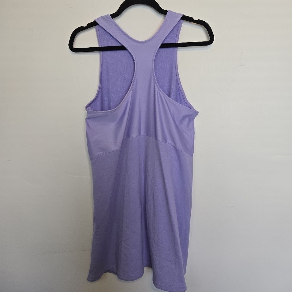 Adidas Women's M adidas x Zoe Saldana Collection Tank Dress Lavander - Picture 3 of 6